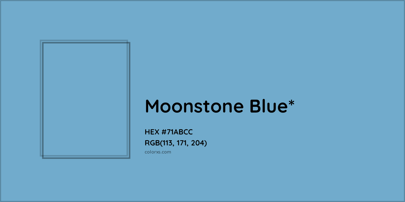 HEX #71ABCC Color Name, Color Code, Palettes, Similar Paints, Images