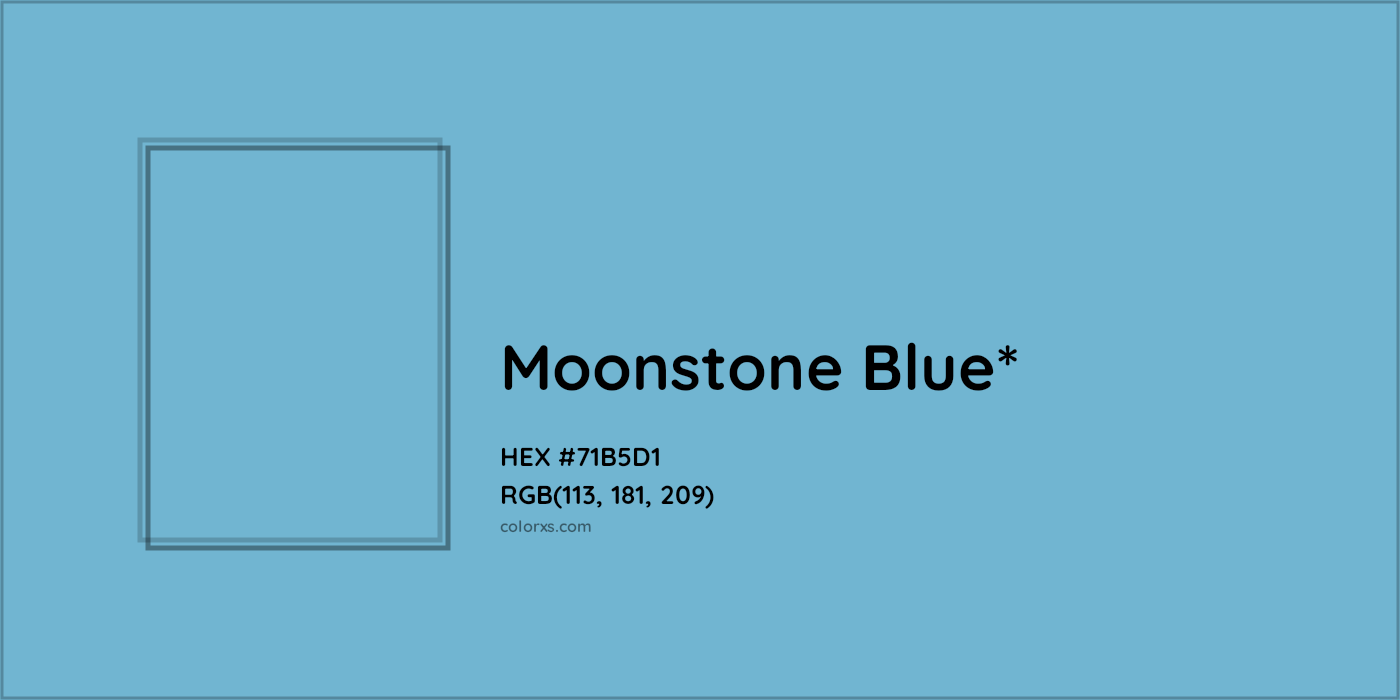 HEX #71B5D1 Color Name, Color Code, Palettes, Similar Paints, Images