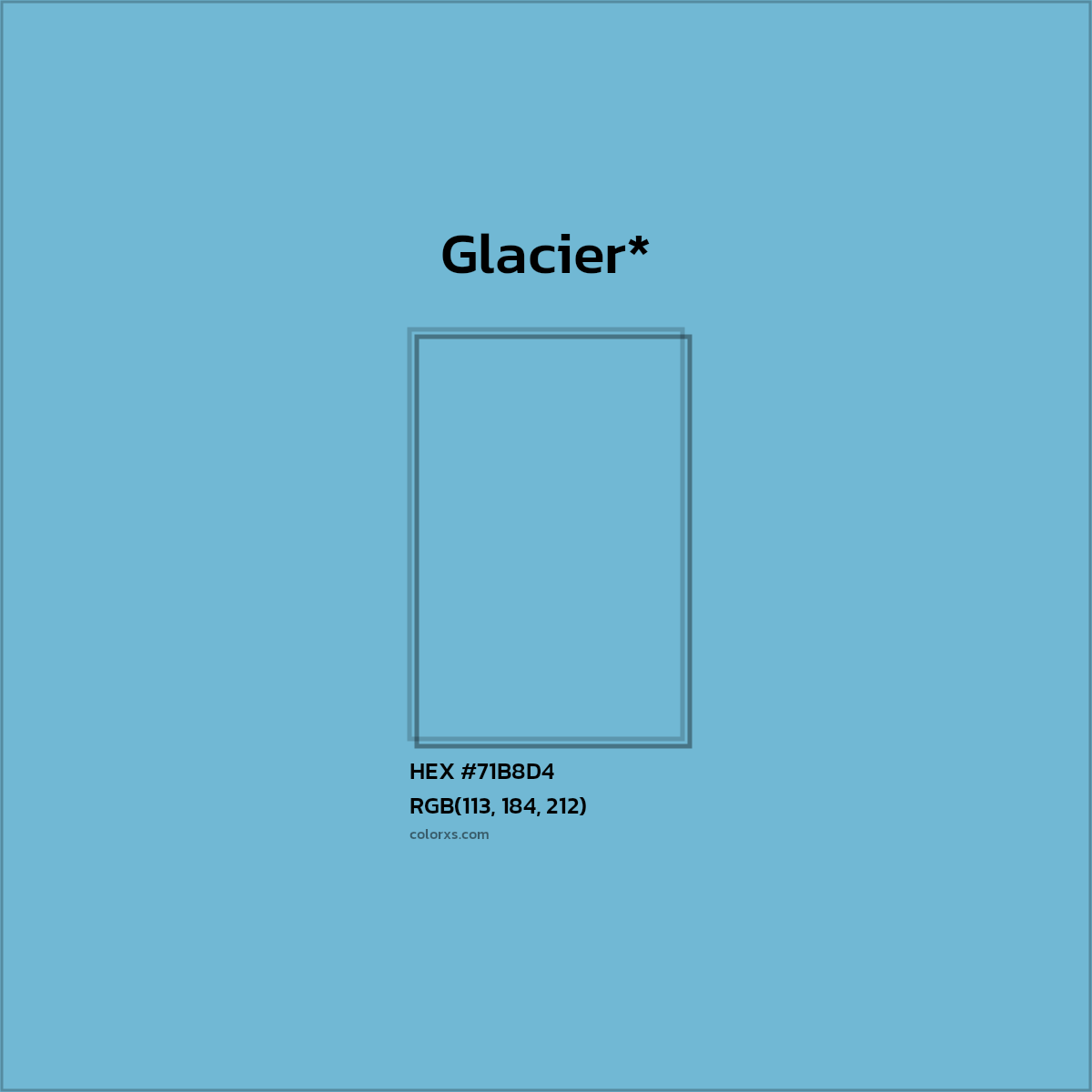 HEX #71B8D4 Color Name, Color Code, Palettes, Similar Paints, Images