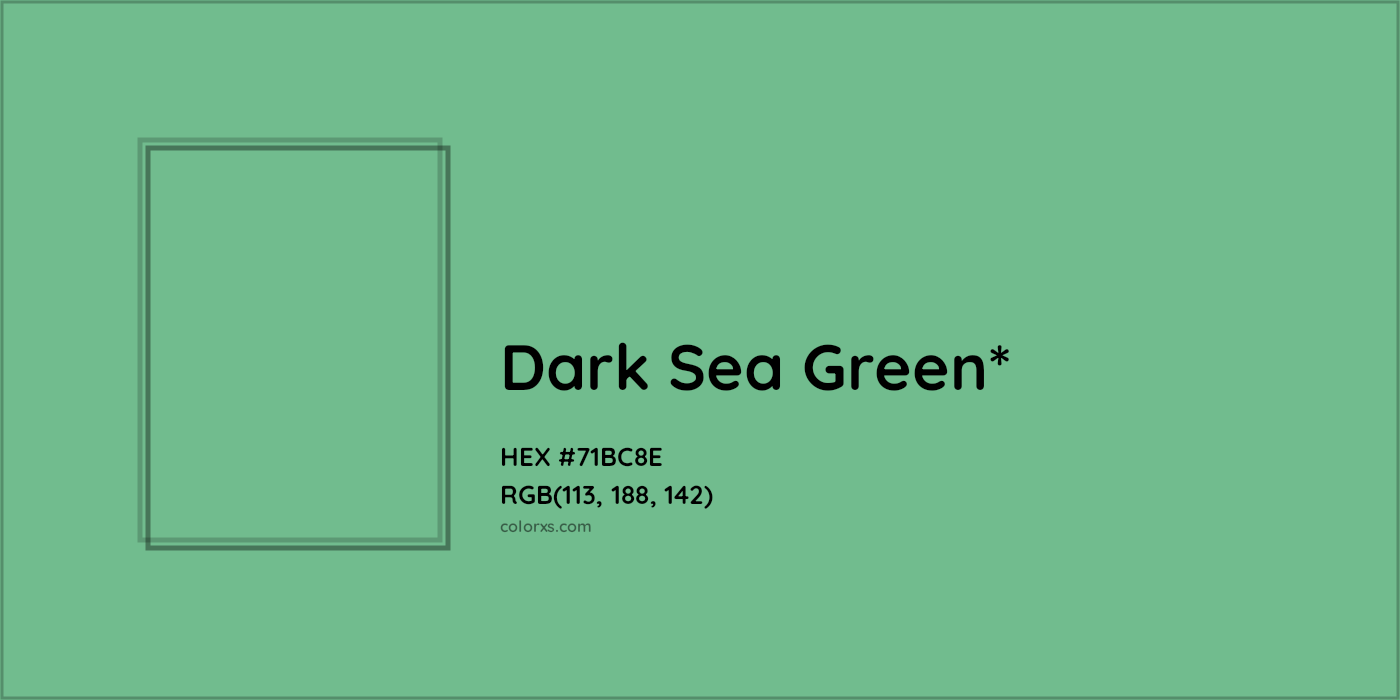 HEX #71BC8E Color Name, Color Code, Palettes, Similar Paints, Images