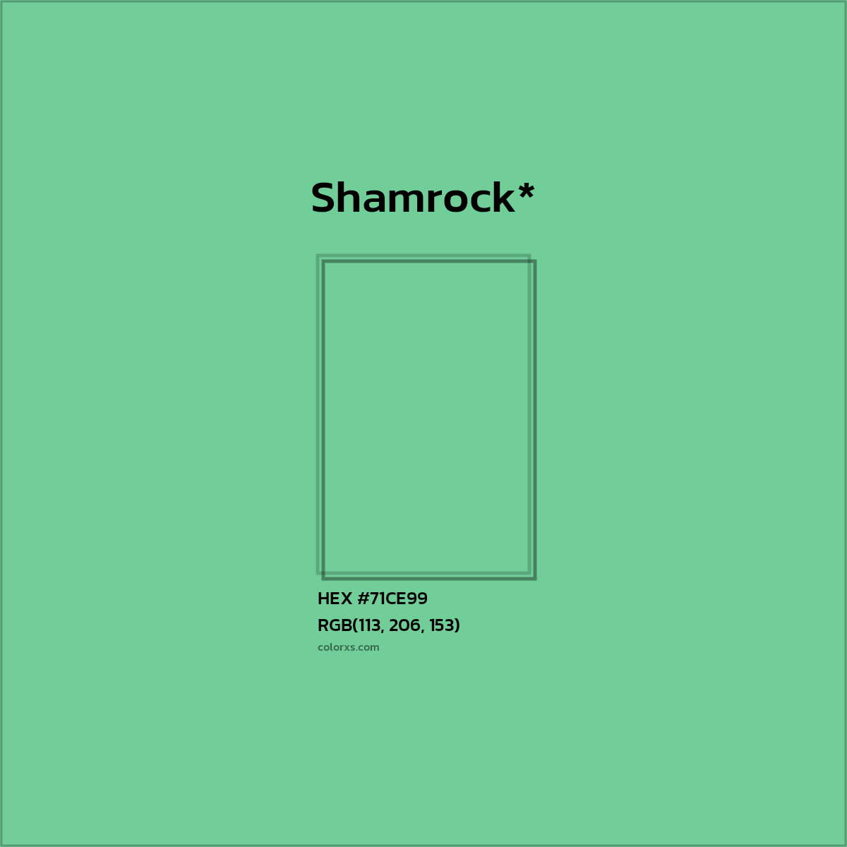 HEX #71CE99 Color Name, Color Code, Palettes, Similar Paints, Images