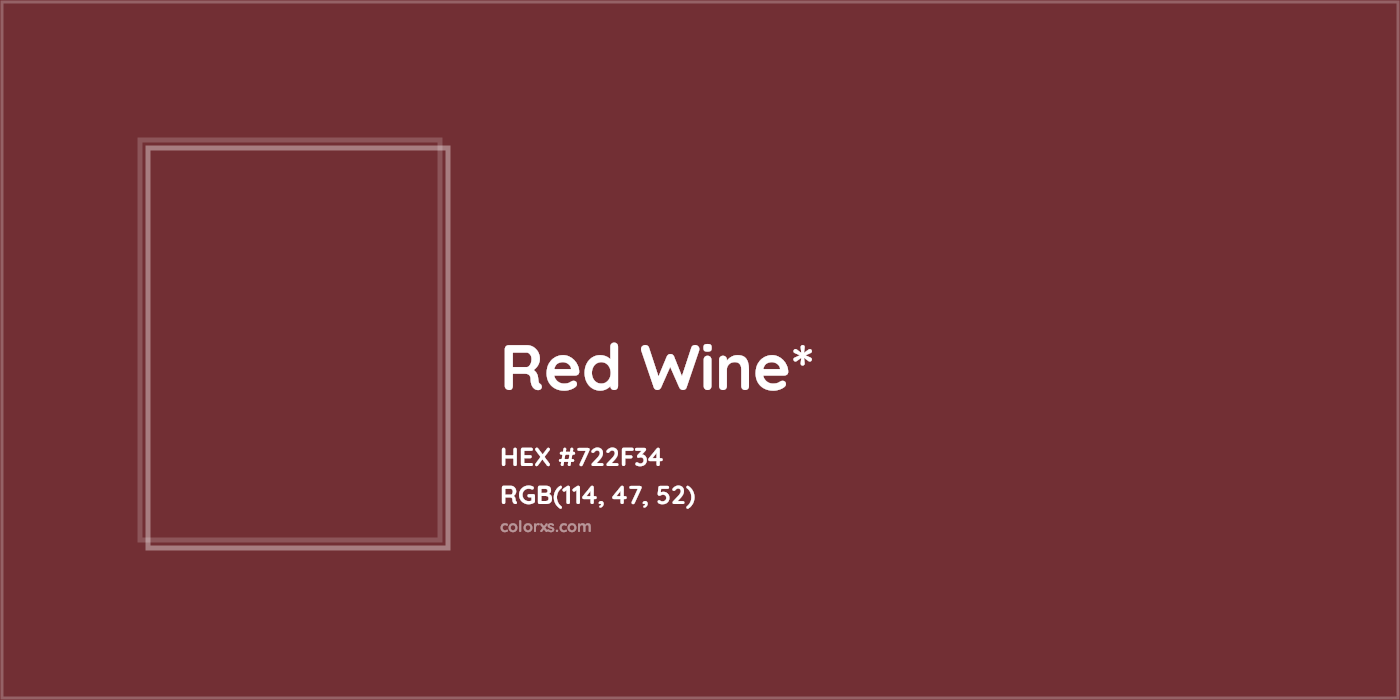 HEX #722F34 Color Name, Color Code, Palettes, Similar Paints, Images