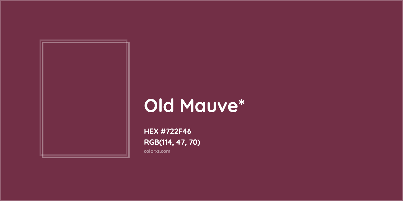 HEX #722F46 Color Name, Color Code, Palettes, Similar Paints, Images