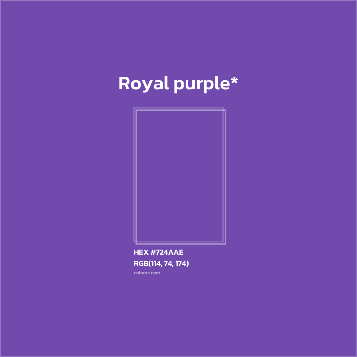 HEX #724AAE Color Name, Color Code, Palettes, Similar Paints, Images