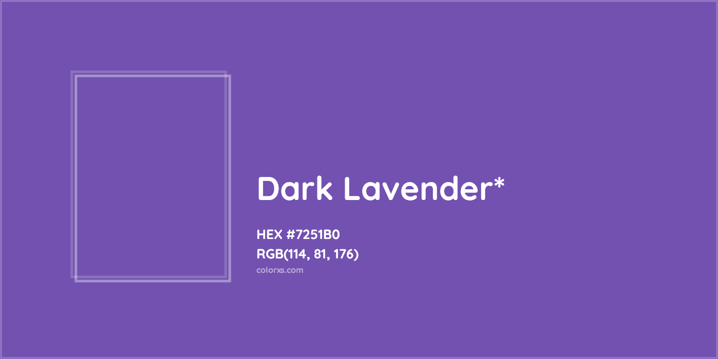 HEX #7251B0 Color Name, Color Code, Palettes, Similar Paints, Images