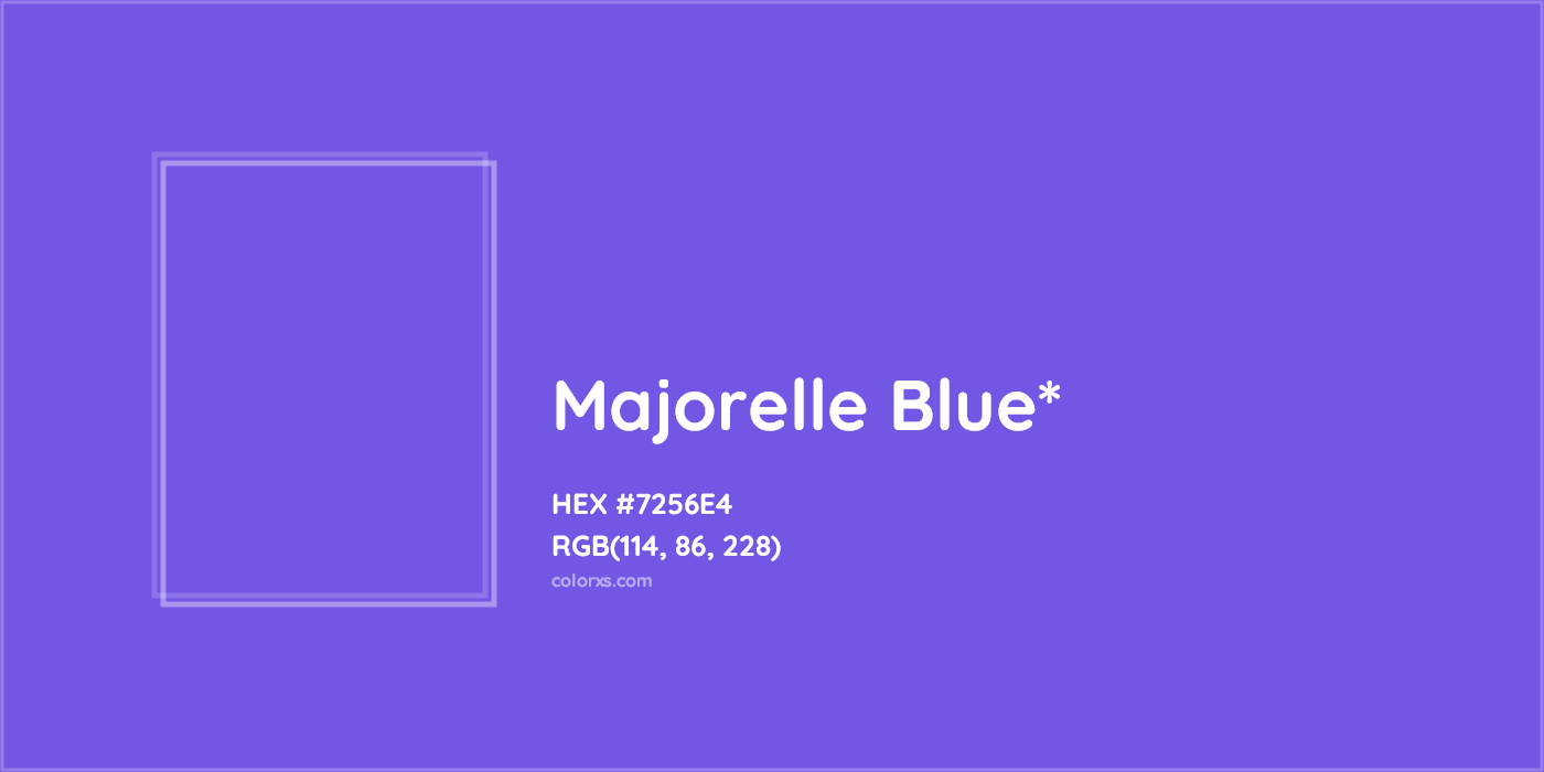 HEX #7256E4 Color Name, Color Code, Palettes, Similar Paints, Images