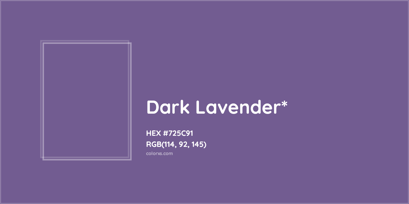 HEX #725C91 Color Name, Color Code, Palettes, Similar Paints, Images