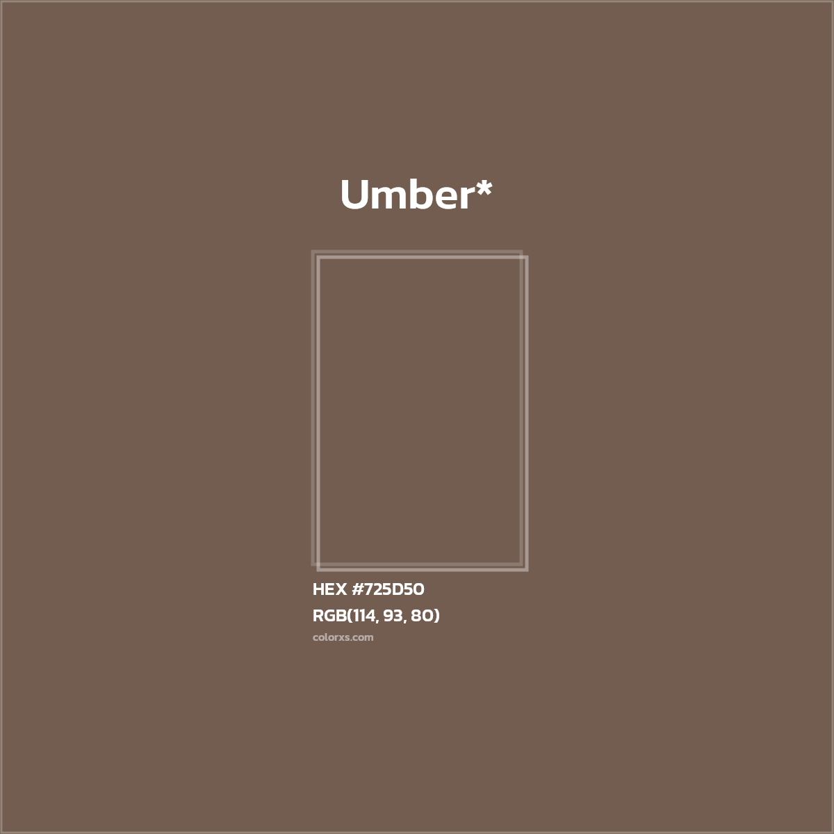 HEX #725D50 Color Name, Color Code, Palettes, Similar Paints, Images