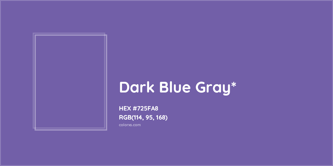 HEX #725FA8 Color Name, Color Code, Palettes, Similar Paints, Images