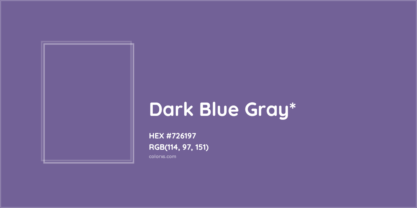 HEX #726197 Color Name, Color Code, Palettes, Similar Paints, Images