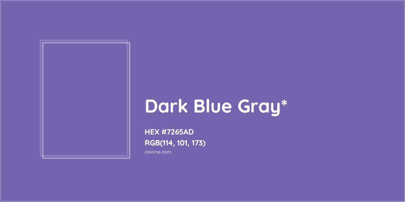 HEX #7265AD Color Name, Color Code, Palettes, Similar Paints, Images