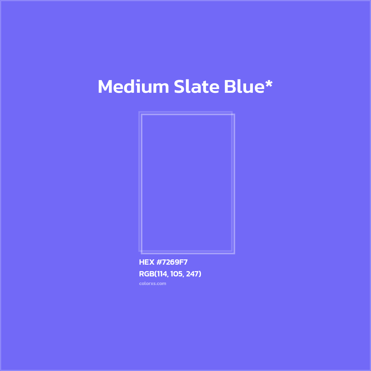 HEX #7269F7 Color Name, Color Code, Palettes, Similar Paints, Images