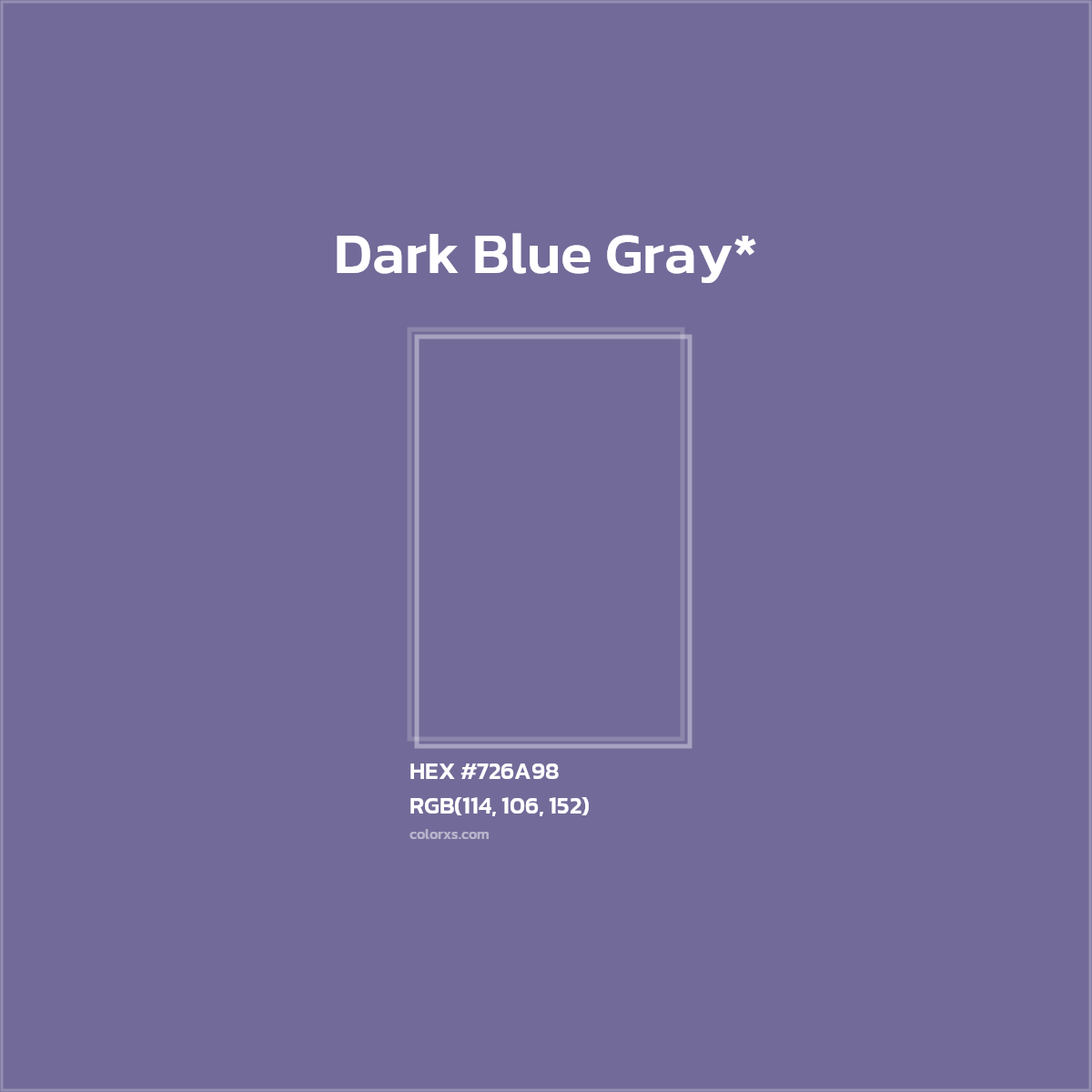 HEX #726A98 Color Name, Color Code, Palettes, Similar Paints, Images