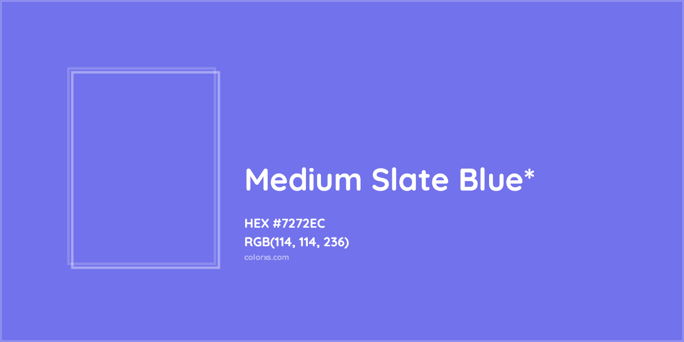HEX #7272EC Color Name, Color Code, Palettes, Similar Paints, Images