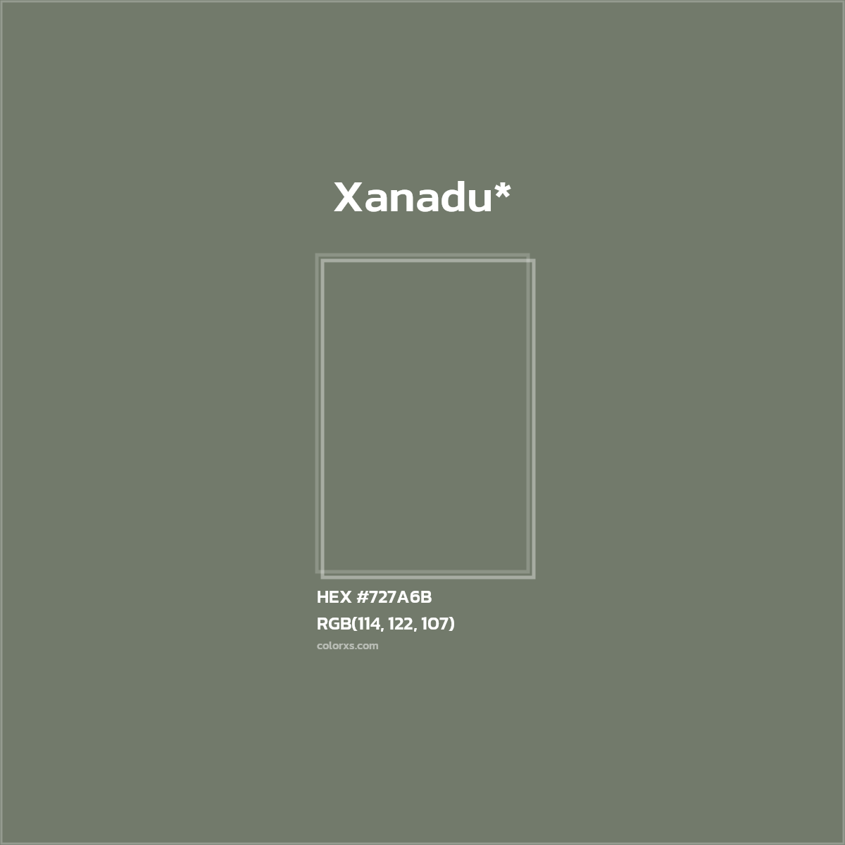 HEX #727A6B Color Name, Color Code, Palettes, Similar Paints, Images