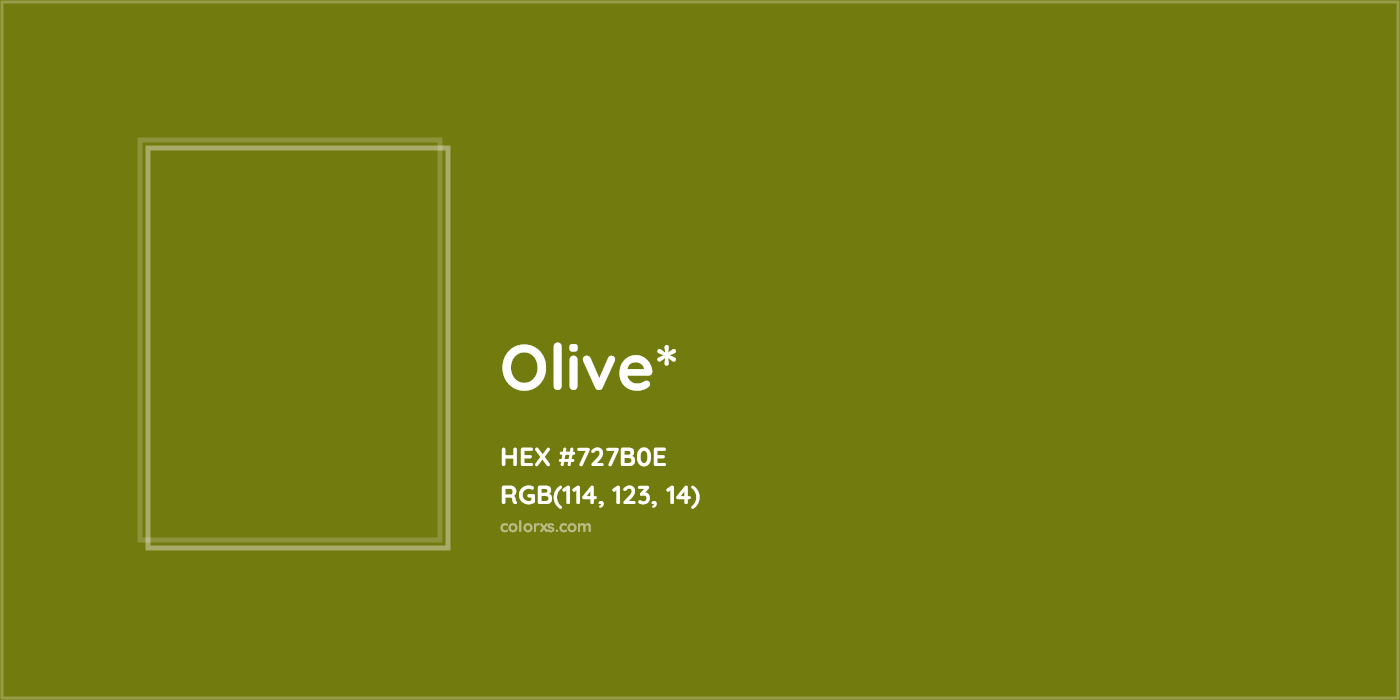 HEX #727B0E Color Name, Color Code, Palettes, Similar Paints, Images