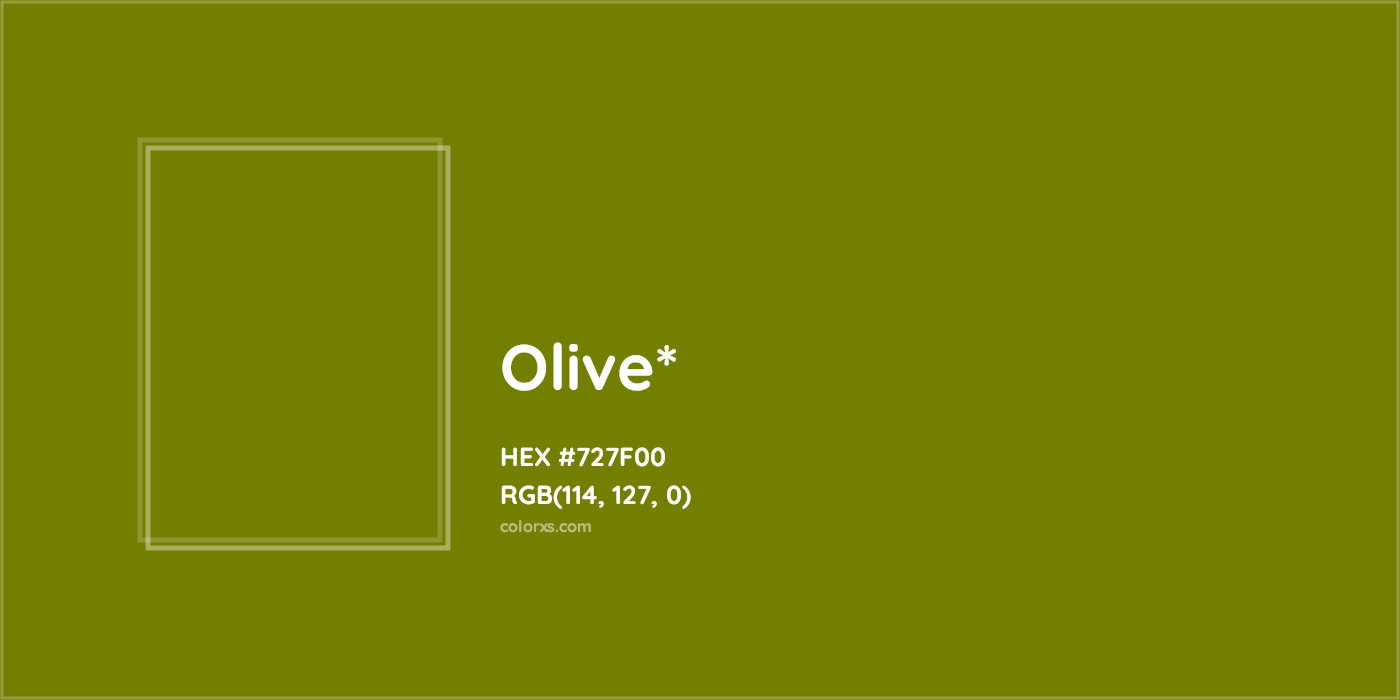 HEX #727F00 Color Name, Color Code, Palettes, Similar Paints, Images