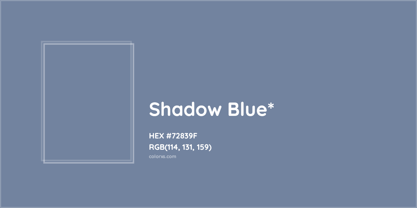 HEX #72839F Color Name, Color Code, Palettes, Similar Paints, Images