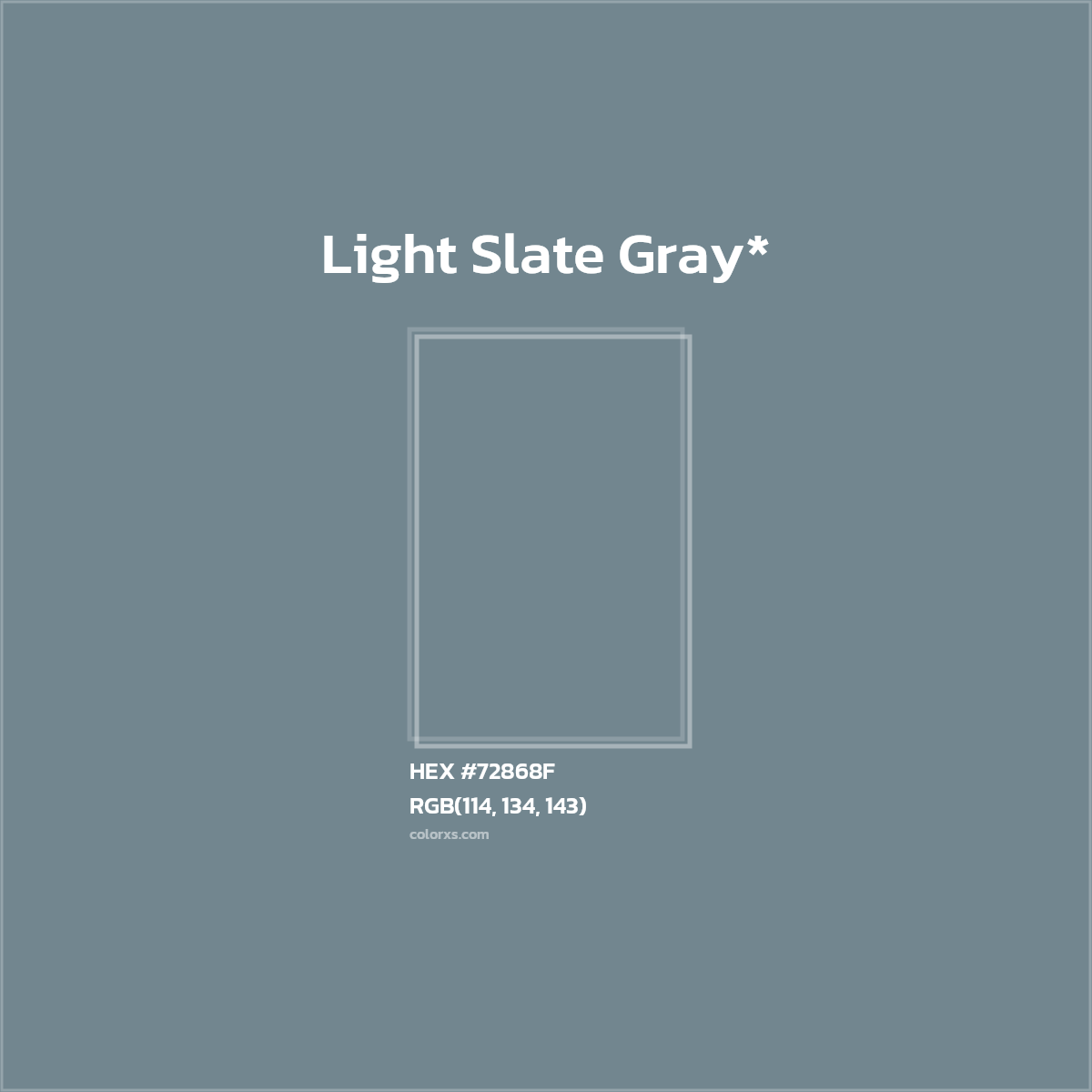 HEX #72868F Color Name, Color Code, Palettes, Similar Paints, Images