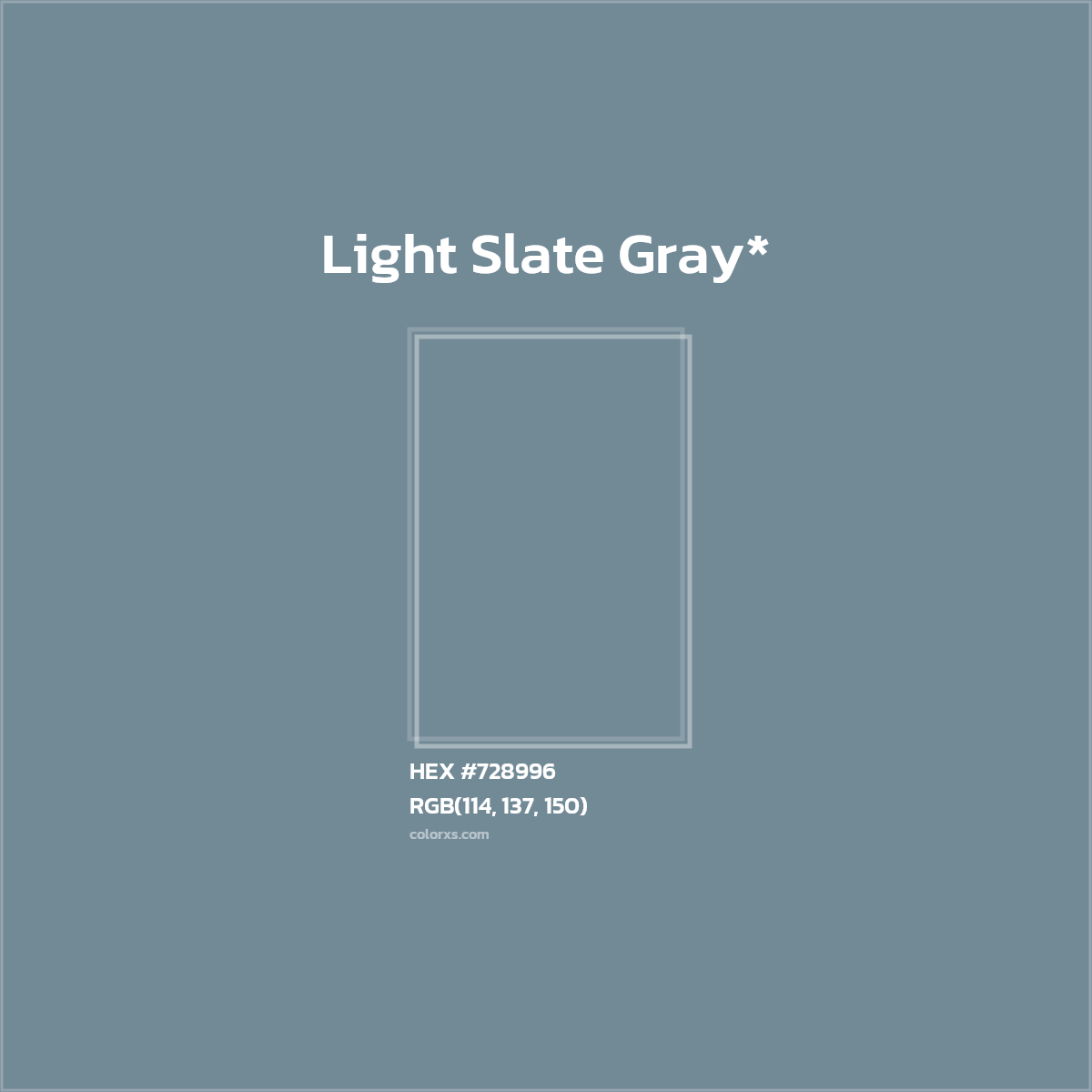 HEX #728996 Color Name, Color Code, Palettes, Similar Paints, Images