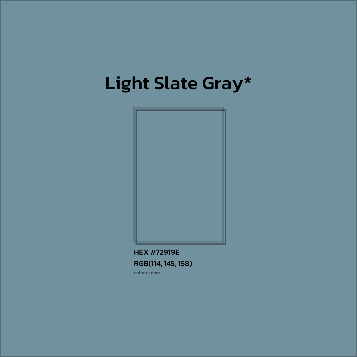 HEX #72919E Color Name, Color Code, Palettes, Similar Paints, Images
