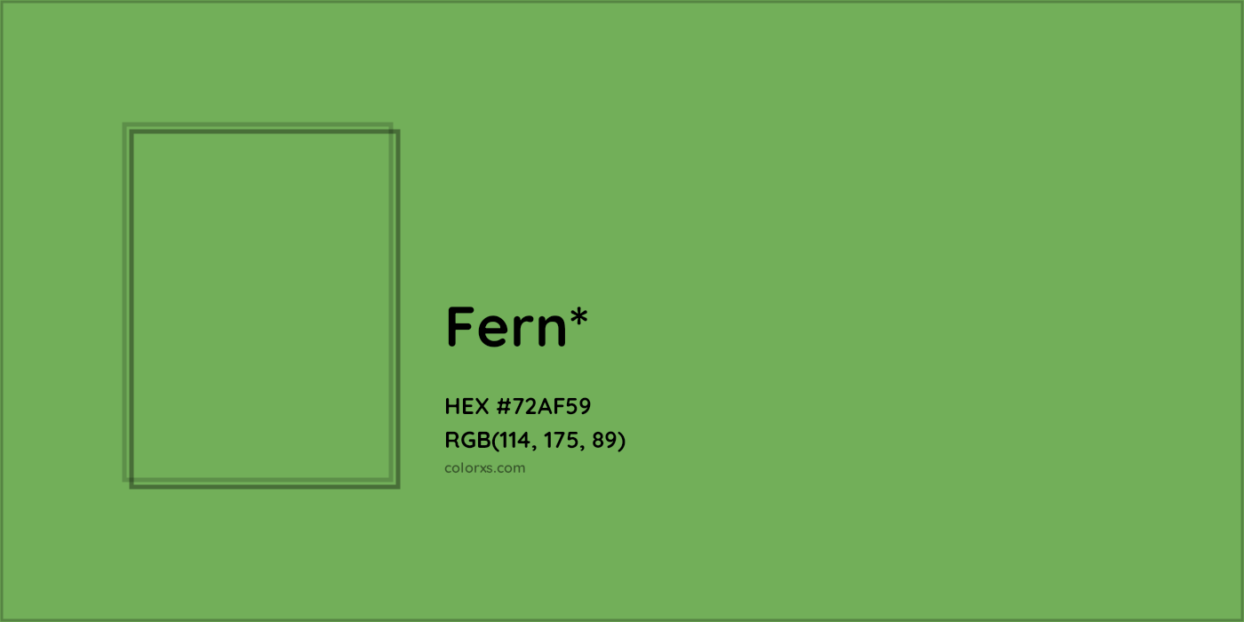 HEX #72AF59 Color Name, Color Code, Palettes, Similar Paints, Images