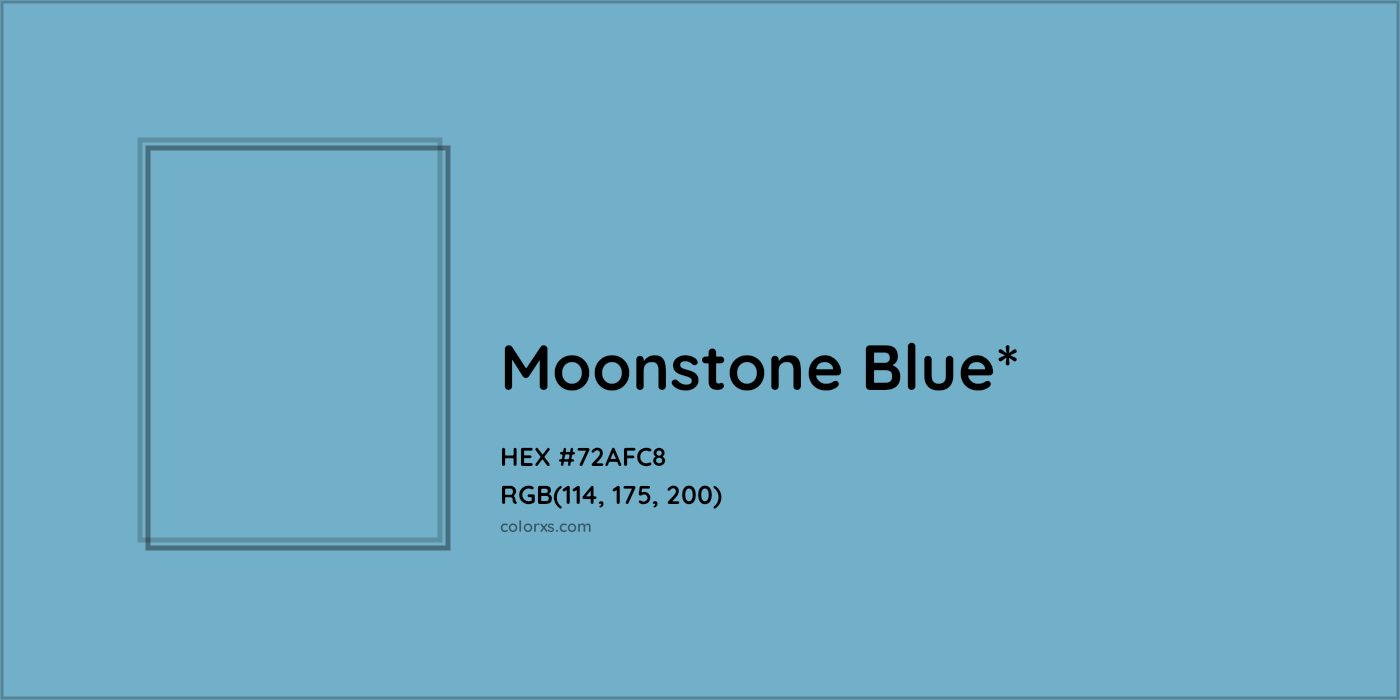 HEX #72AFC8 Color Name, Color Code, Palettes, Similar Paints, Images