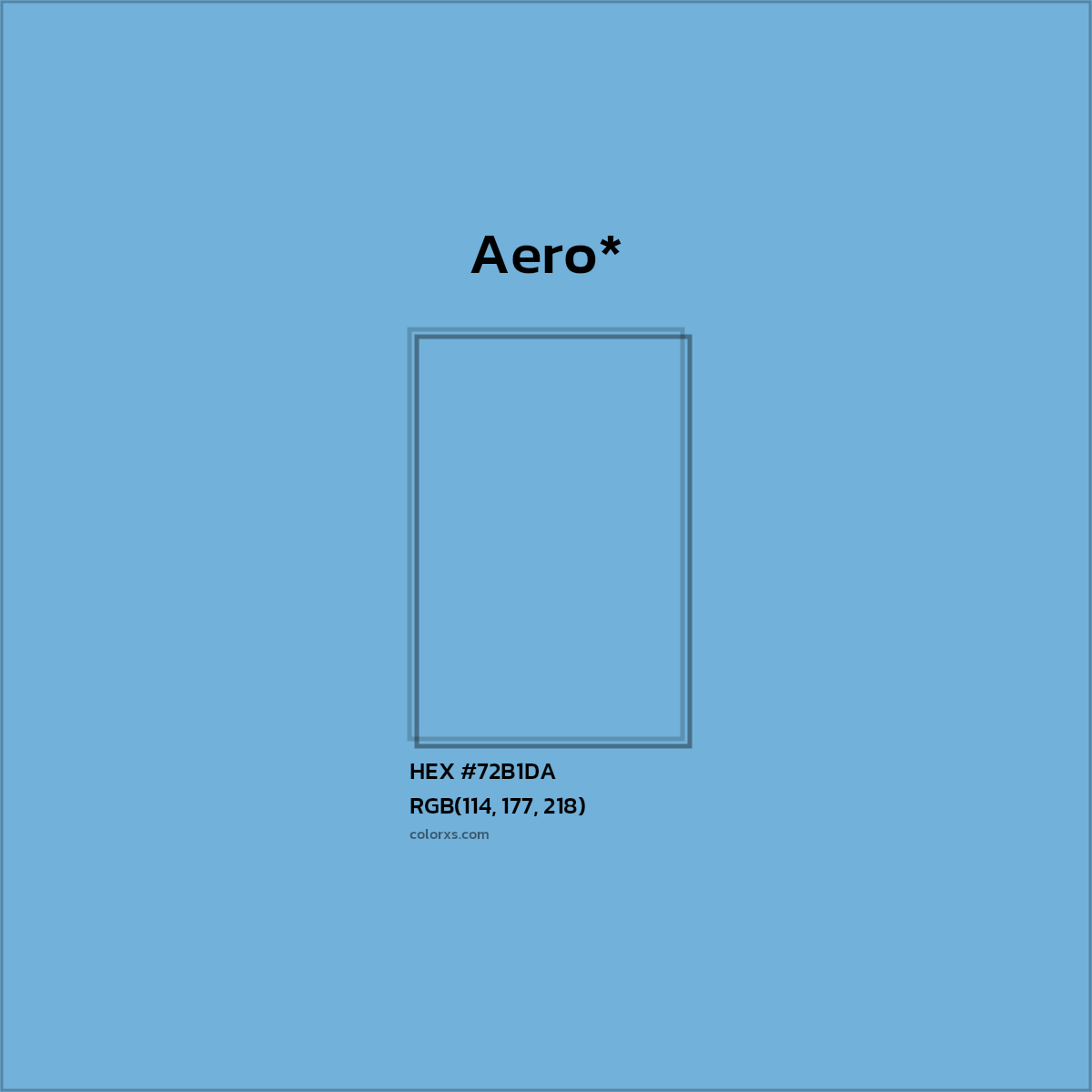 HEX #72B1DA Color Name, Color Code, Palettes, Similar Paints, Images
