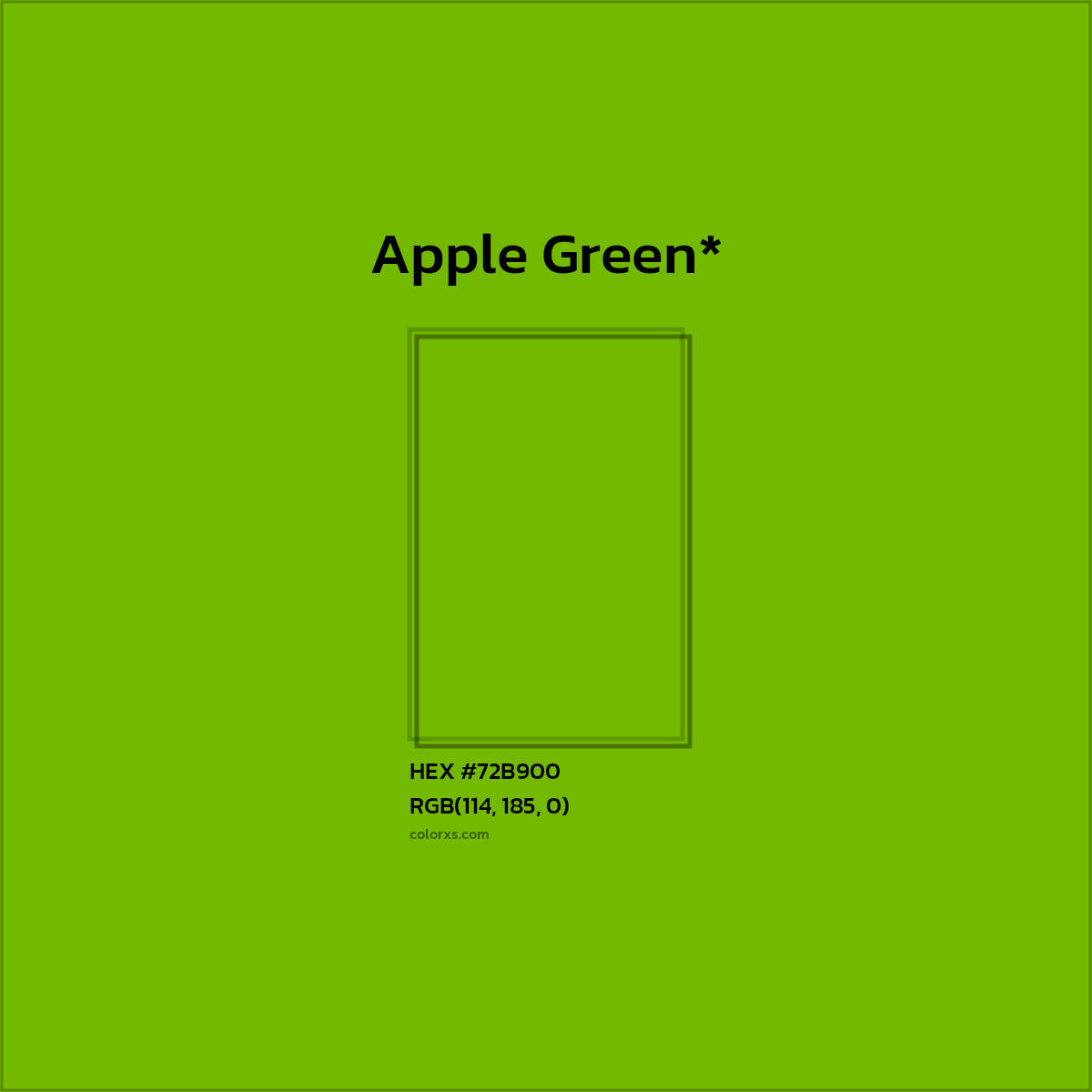 HEX #72B900 Color Name, Color Code, Palettes, Similar Paints, Images