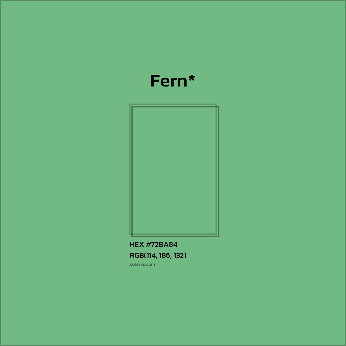 HEX #72BA84 Color Name, Color Code, Palettes, Similar Paints, Images