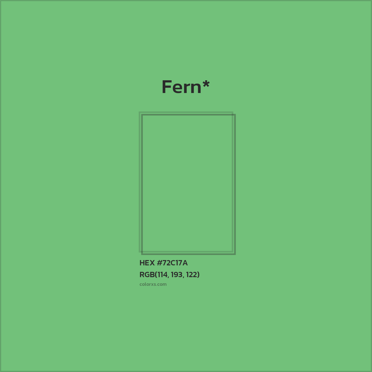 HEX #72C17A Color Name, Color Code, Palettes, Similar Paints, Images