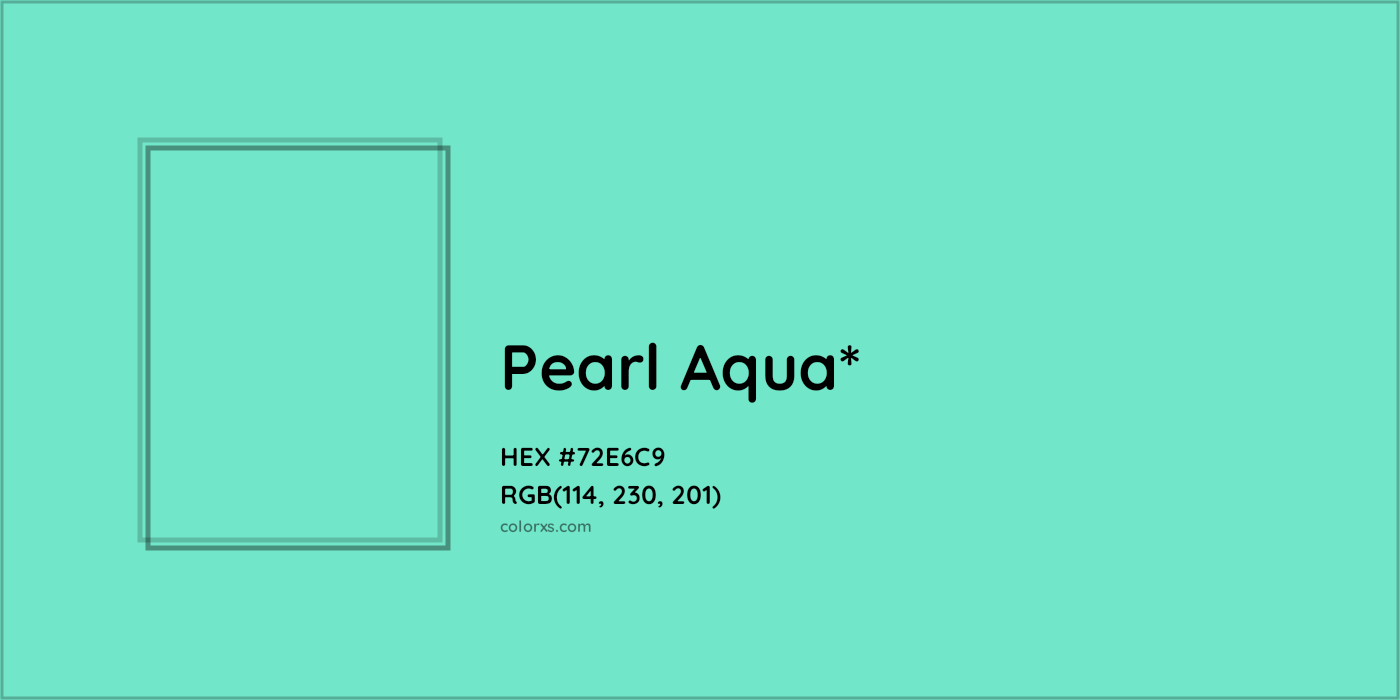 HEX #72E6C9 Color Name, Color Code, Palettes, Similar Paints, Images