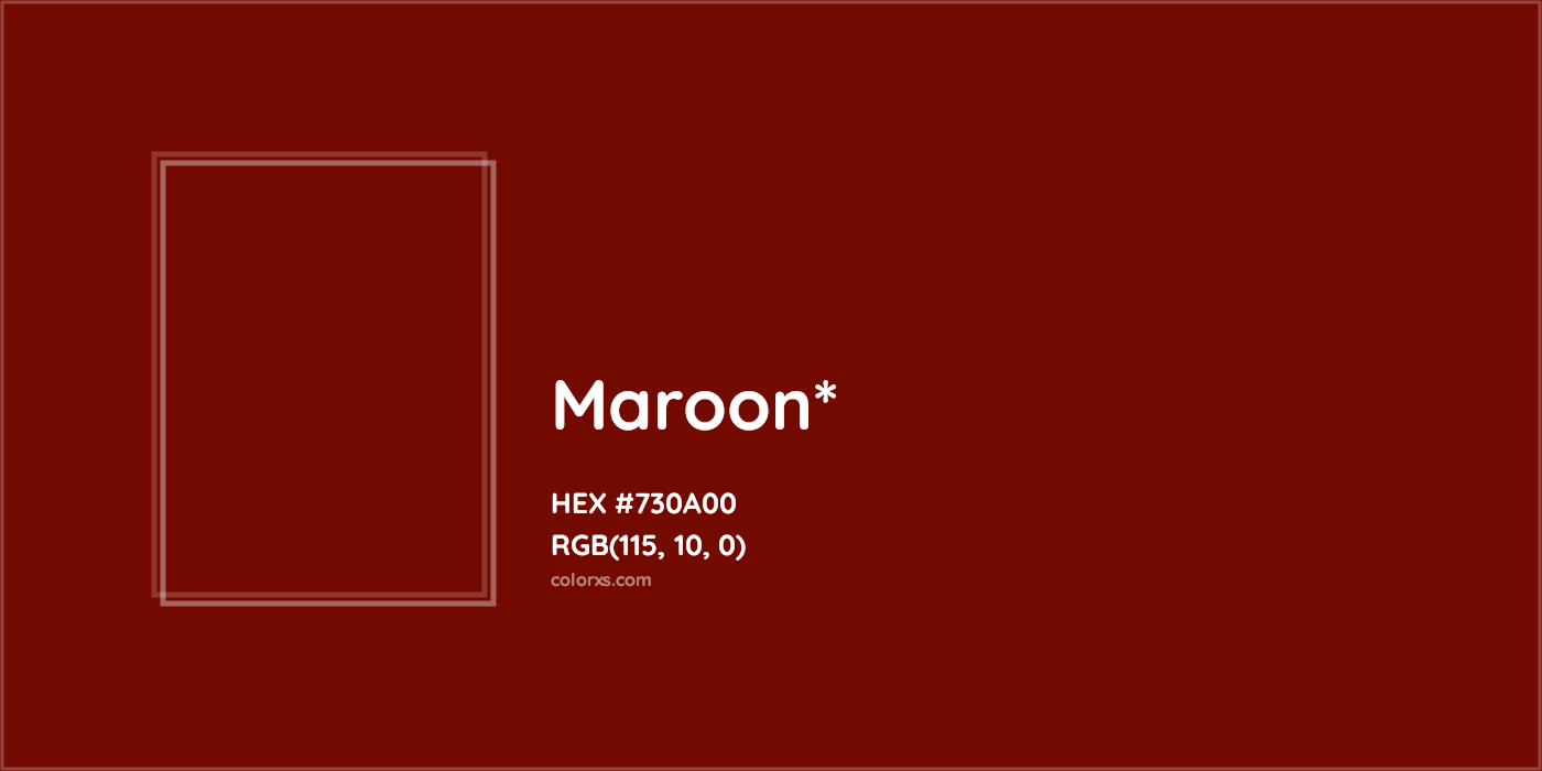 HEX #730A00 Color Name, Color Code, Palettes, Similar Paints, Images
