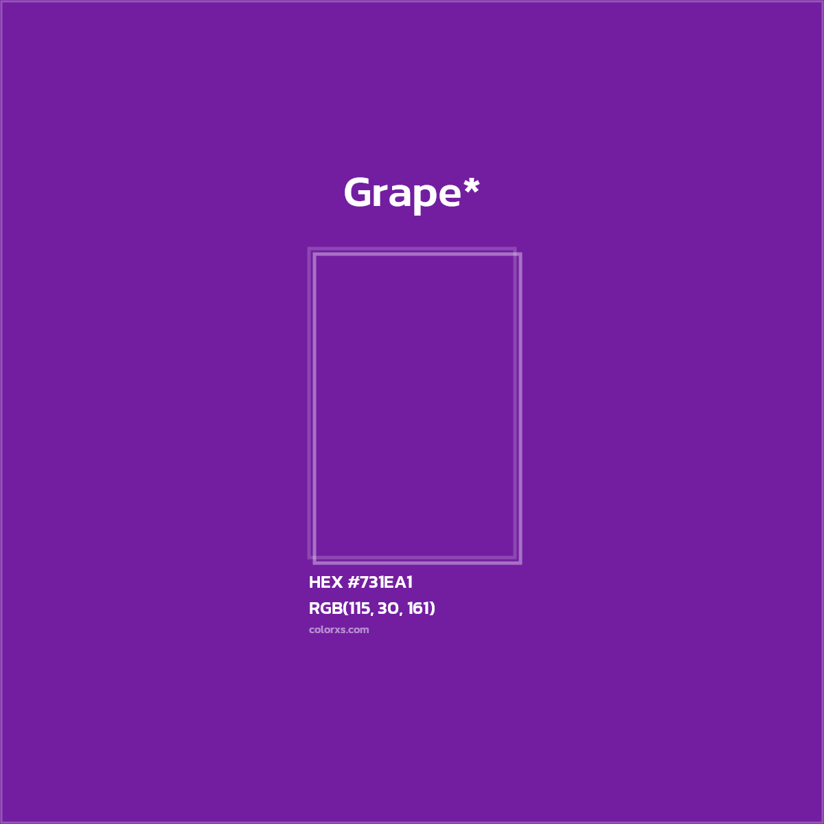 HEX #731EA1 Color Name, Color Code, Palettes, Similar Paints, Images