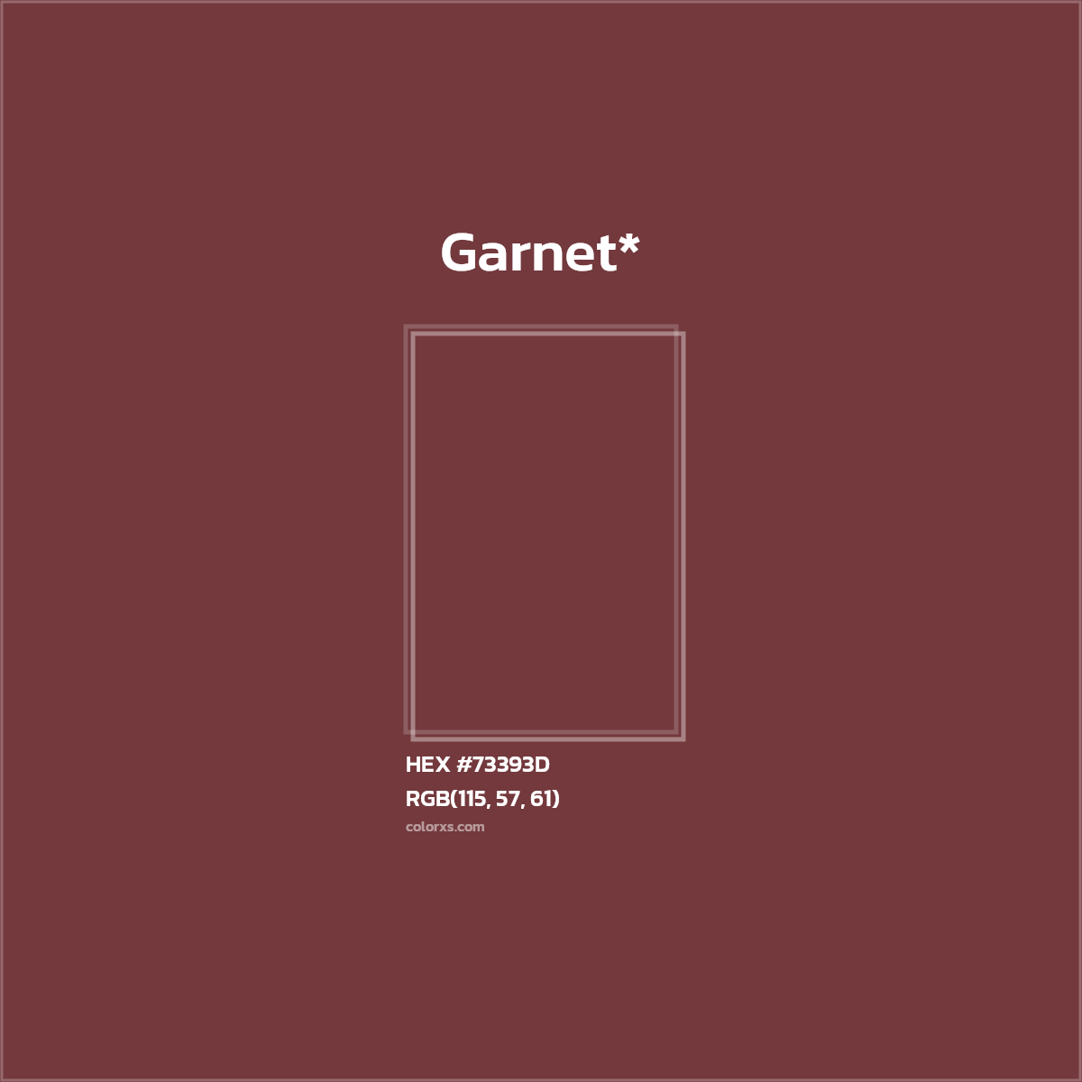 HEX #73393D Color Name, Color Code, Palettes, Similar Paints, Images