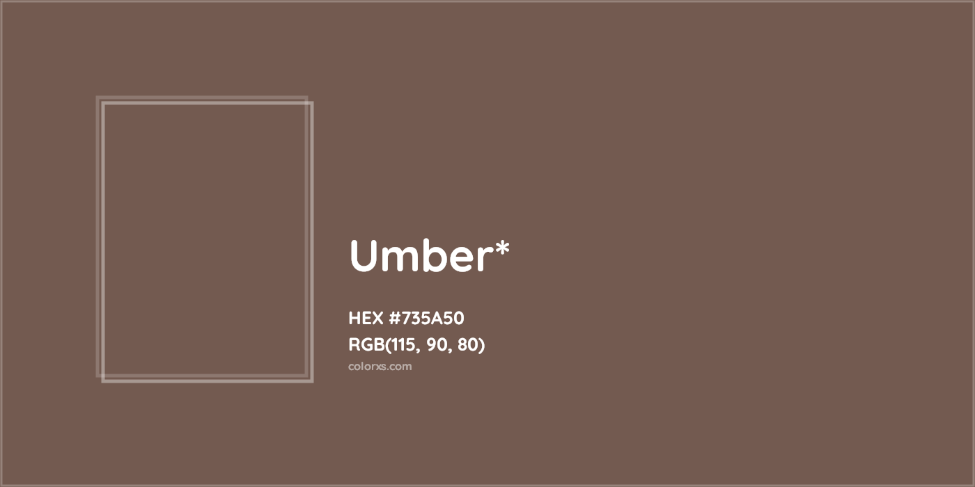 HEX #735A50 Color Name, Color Code, Palettes, Similar Paints, Images