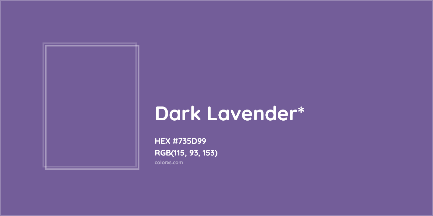HEX #735D99 Color Name, Color Code, Palettes, Similar Paints, Images