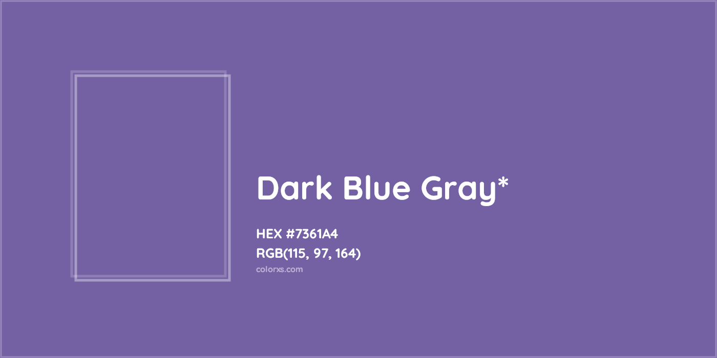 HEX #7361A4 Color Name, Color Code, Palettes, Similar Paints, Images