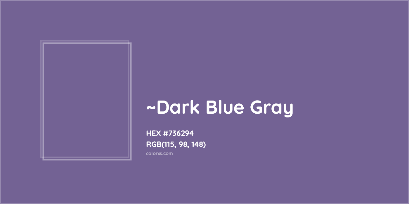 HEX #736294 Color Name, Color Code, Palettes, Similar Paints, Images