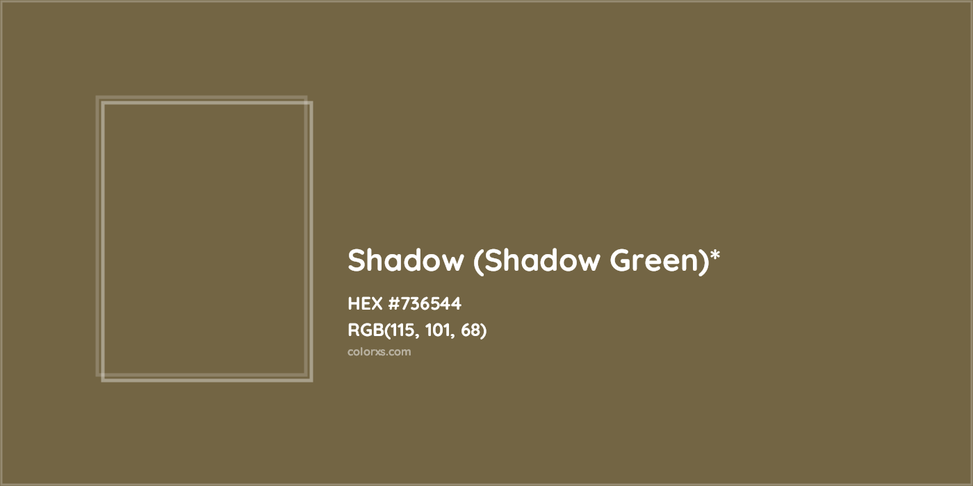 HEX #736544 Color Name, Color Code, Palettes, Similar Paints, Images