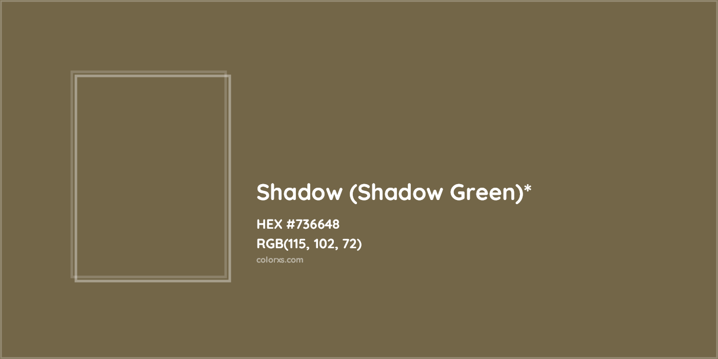 HEX #736648 Color Name, Color Code, Palettes, Similar Paints, Images