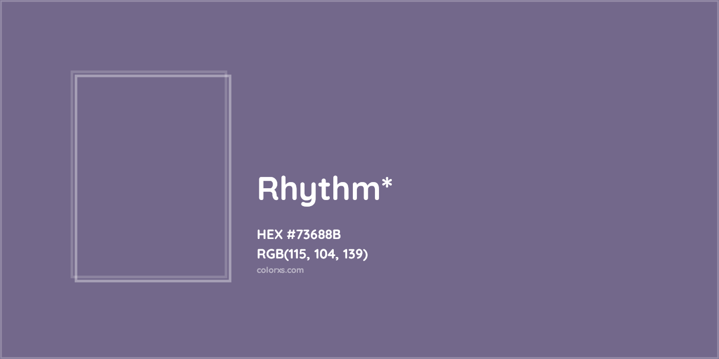 HEX #73688B Color Name, Color Code, Palettes, Similar Paints, Images