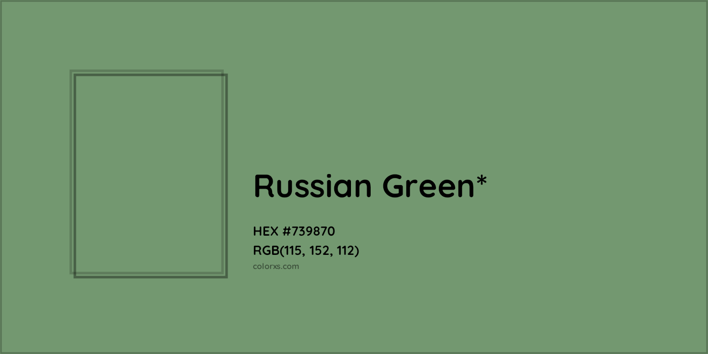 HEX #739870 Color Name, Color Code, Palettes, Similar Paints, Images