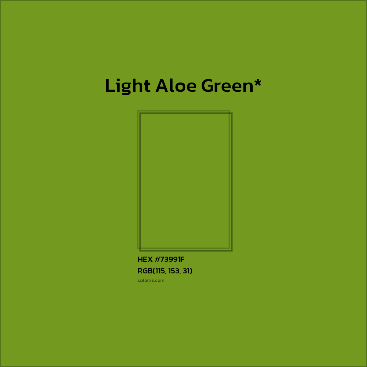 HEX #73991F Color Name, Color Code, Palettes, Similar Paints, Images