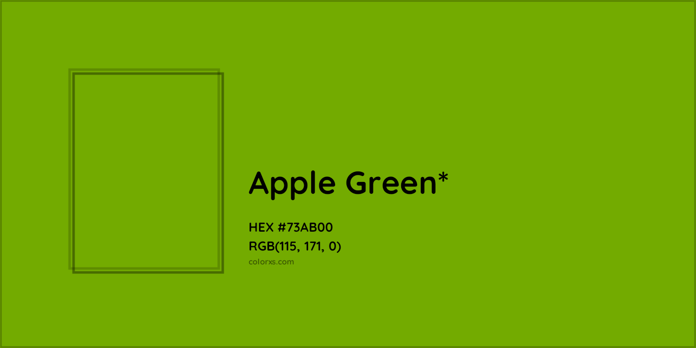 HEX #73AB00 Color Name, Color Code, Palettes, Similar Paints, Images