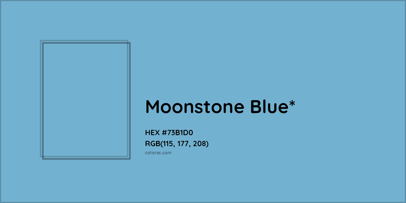 HEX #73B1D0 Color Name, Color Code, Palettes, Similar Paints, Images