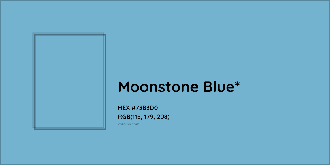 HEX #73B3D0 Color Name, Color Code, Palettes, Similar Paints, Images