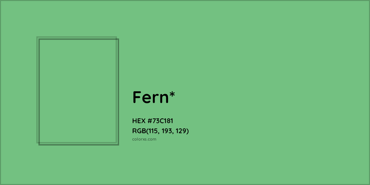 HEX #73C181 Color Name, Color Code, Palettes, Similar Paints, Images