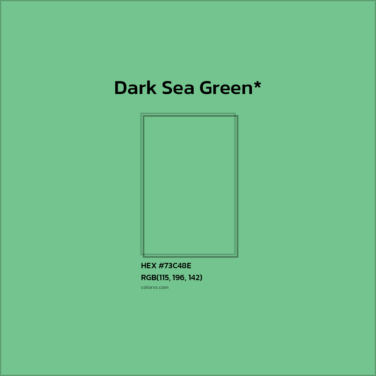 HEX #73C48E Color Name, Color Code, Palettes, Similar Paints, Images