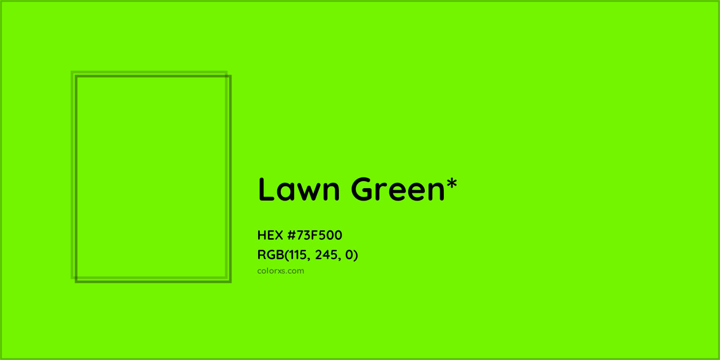 HEX #73F500 Color Name, Color Code, Palettes, Similar Paints, Images